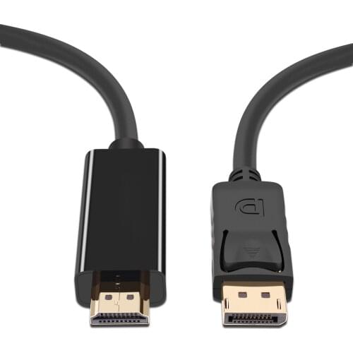 Displayport to HDMI 4K cable 1.8M Displayport to HDMI male cable for Invidia HP Dell Asus PC laptop