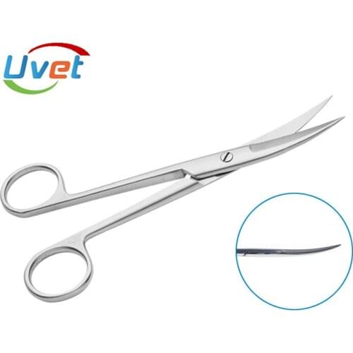 Uvet Medical scissors stainless steel curved point arc surgical scissors kitchen household scissors surgical instrument scissors