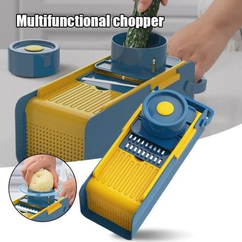 Household Shredded Potato Vegetable Cutter Multifunctional Peeling Shredded Modeling Kitchen Gadgets Kitchen Supplies