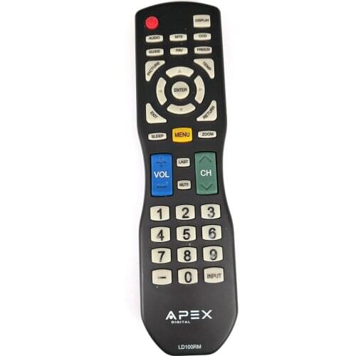 New Orginal LD100RM for APEX TV Remote control for LD3249 LD3288 LD3288T LD3288M LD4077 LE4077M Fernbedienung