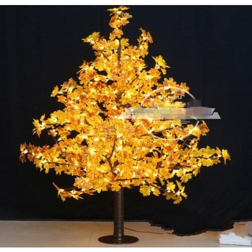 New LED Christmas Tree Lighting Simulation Maple Tree light Waterproof Garden Landscape Decoration Lamp For Wedding Xmas Decor