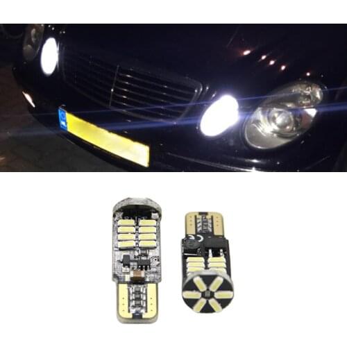 Canbus T10 W5W LED Car Parking Lights Wedge Side Light For Mercedes Benz W203 W204 W211 W210 W202 W220 W164 W124 X204 W222 AMG