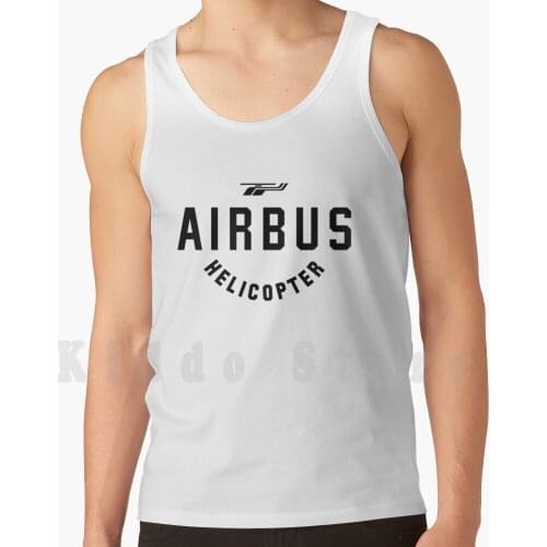 Airbus Helicopter tank tops vest sleeveless Airbus Helicopter Fly Flying Flight Pilot Captain Aviator Mechanic Travel
