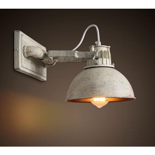 Vintage Wall Lamp Industrial wall lights Adjustable led Wall light sconces wall Bedroom Light American country Retro lighting
