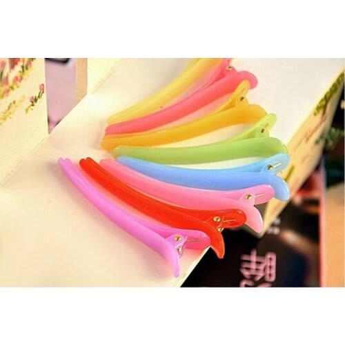 1/5/10Pcs Professional Hairdressing Accessory Plastic Hair Clip Salon Grip Barrette Hairpins Styling