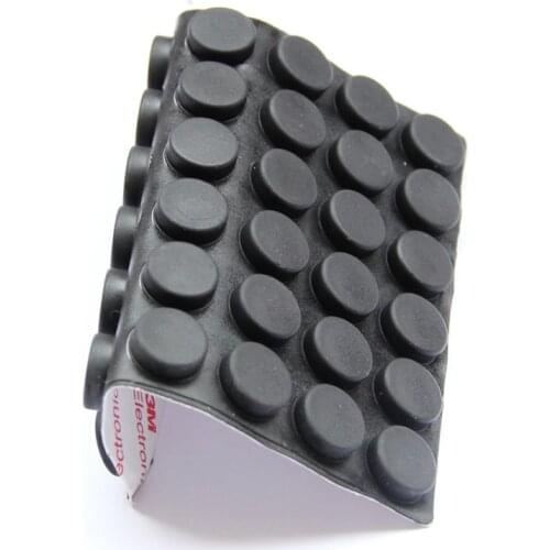 Free Shipping Hot sell 180pcs/lot 15mm*5mm white anti slip Silica gel rubber self adhesive silicone rubber feet for furniture