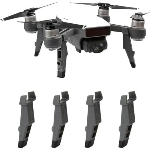 4pcs/Set Extended Landing Gear For DJI Spark RC Drone Upgrade Spare Parts Accessories Landing Skid Protector Heighten