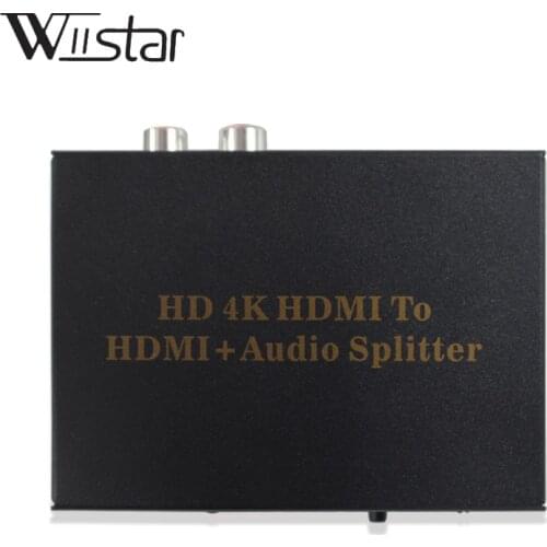 4K HDMI audio extractor splitter HDMI ARC adapter HDMI to SPDIF 5.1 Channel+L/R with ARC functions 4K*2K for DVD HDTV