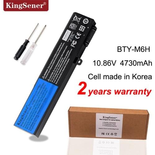 KingSener BTY-M6H Laptop Battery For MSI GE70 GP72MVR GL62VR GL62M GL72 GE72VR MS-16J3 MS-16J4 MS-16J6 MS-1792 MS-1795 MS-16J5L