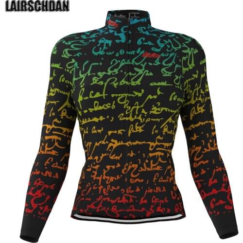 LairschDan 2021 Women Outdoor Racing Sports Wear Bicycle Long Sleeve Cycling Jersey Tops Female Mountain Bike Maillot Ciclismo
