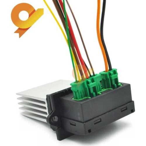 27150-ED70A 7701048390 Heater Fan Control Module Resistor or plug For Citroen C2 C3 C5 16V 1.4 1.6 2.0 2.2 HDI i 16V 3.0 6V