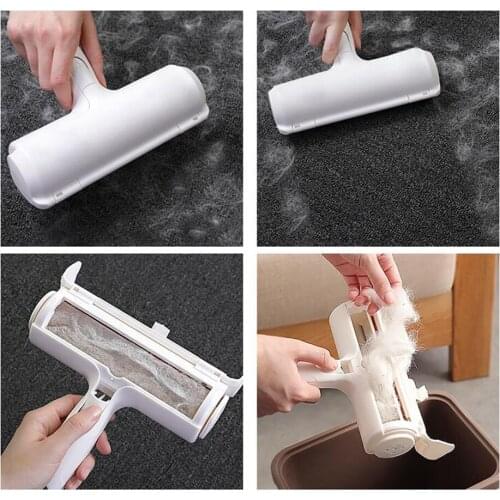New roller brush Pet Hair Remover Roller Lint Remove Brush Dog Cat Hair Clothes Carpet Cleaning Brush Fuzz Shaver