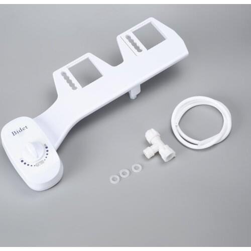 Single Nozzle Non-Electric Manual Bathroom Toilet Bidet Seat Attachment Fresh Water Cleaning Bidet Sprayer Flusher