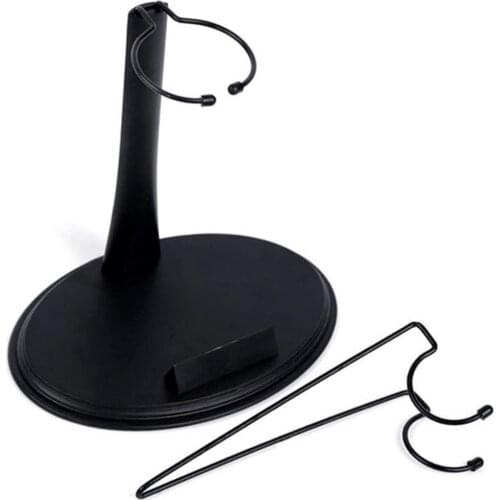 Professional PVC Plastic Doll Display Stand Adjustable Doll Stand Holder Bracket Support Dollhouse Accessory Toy For 1/6 Dolls
