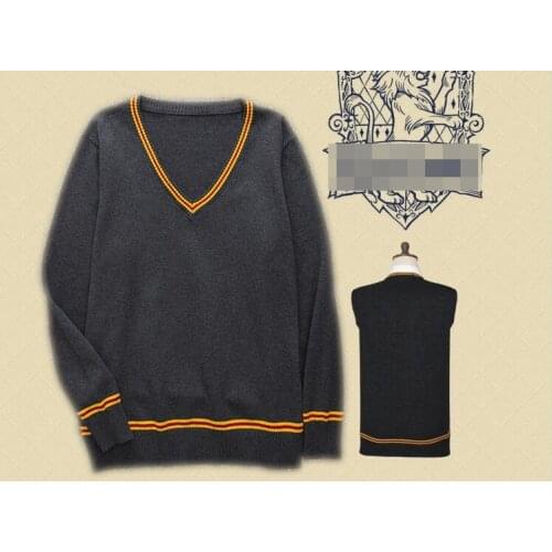 Harris v-neck sweaters for everyday jokers with super original four long-sleeved costumes for wizard Cosplay Halloween costumes