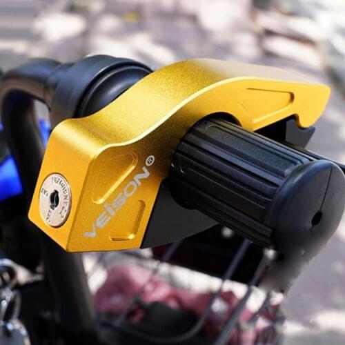Motorcycle Anti Theft Padlock Security Safety Waterproof Throttle Handle Lock for Bike Scooter Moto