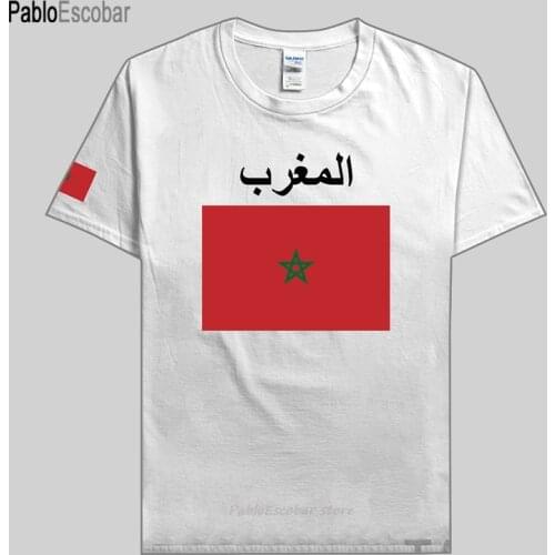 The Western Kingdom of Morocco Moroccan mens t shirts fashion nation tshirt team t-shirt sporting clothing tees country MAR