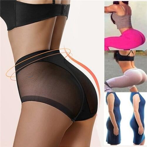 Ladies Fashion Seamless Panties Women Solid Color Belly Panties Womens Waist Hip Panties Sexy Body Shaping Briefs