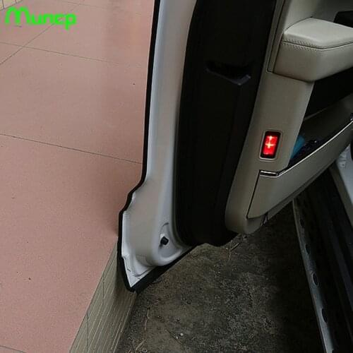 5m Car Anti Collision Side Door Edge Guard Car-Styling Rubber Bumper Door Crash Bar For Honda CRV Accord Odeysey Crosstour FIT
