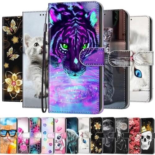 For Huawei Y5p Case 5.45 inch Cartoon Wallet Flip Cover For Huawei Honor 9s Case Leather Stand Protective Card Slot Holder