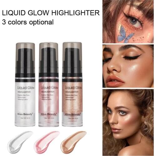 New Hot-selling Concealer Brighten Foundation Long Lasting Waterproof High-gloss Facial Silkworm Fixation Cosmetics