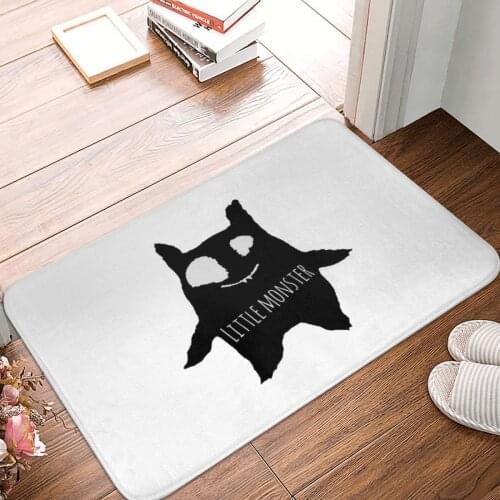 Little Monster Doormat Carpet Mat Rug Polyester PVC Non-Slip Floor Decor Bath Bathroom Kitchen Balcony 40*60
