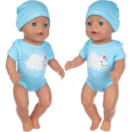 Blue Swim Suit 18Inch Baby Dolls Pop Reborn Silicone Boy 46cm Born Poupee Boneca Baby Soft Toy Girl Todder Gift