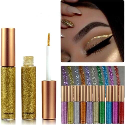 NEW Fashion Colorful Liquid Eyeliner Matte Tint Long Lasting Waterproof Makeup Easy To Wear Eye Liner Liquid Cosmetics Tool