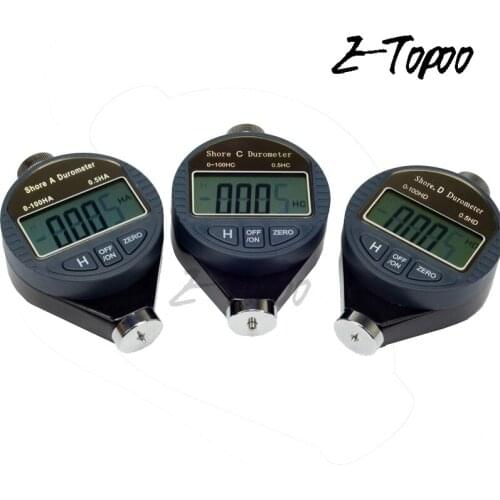 Shore Durometer 0~100HA Rubber Portable Handheld Shore A C D Digital shore durometer LCD Display Hardness Meter Tester
