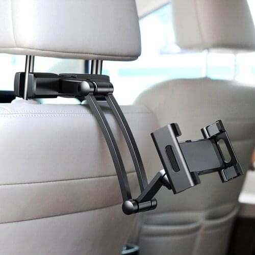 Premium Car Back Seat Headrest Mount Holder Stand For 4.5-12.9 Inch Tablet/GPS/IPAD Suitable For 4.5-12.9 Inch Mobile Phones