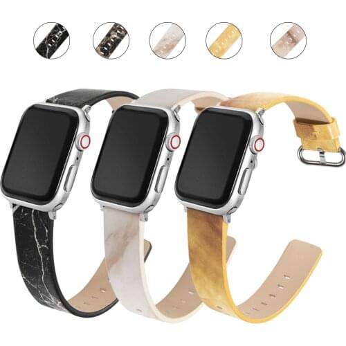 Bracelet for apple watch band series 4 44mm 40mm for apple watch straps leather for iwatch band 42mm 38mm series 3 2 1