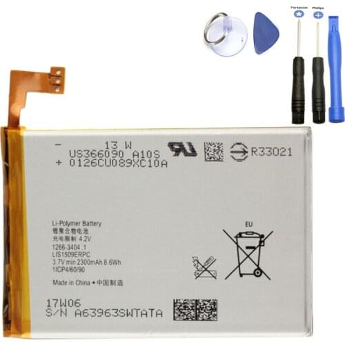 Cell Phone Replacement Battery For Sony Xperia SP M35H M35C M35T C5302 C5303 LIS1509ERPC 2300mAh Batteries