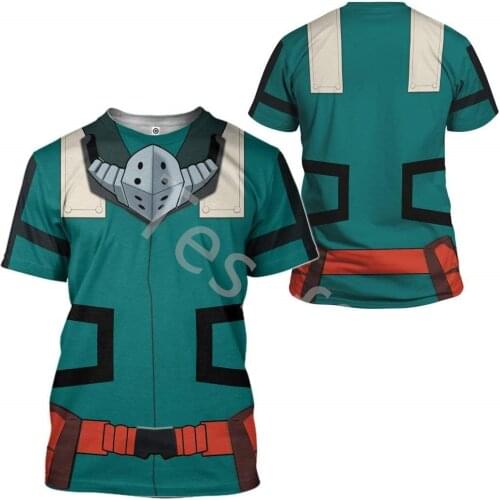 Tessffel NewFashion Anime Celebrity Funny Cosplay Suits 3DPrint Men/Women Summer Harajuku Short Sleeve T-Shirts Streetwear A-2