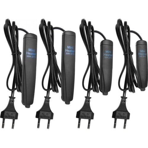 Aquarium Fish Tank Turtle Jar Mini Heating Shatterproof Constant Temperature Warmer Tools Fish Tank Submersible Heating Rods