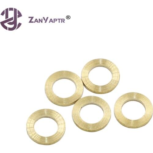 10pcs/lot 3D printer Accessories Openbuilds Brass Flat Gasket Spacer 5x8x1mm 5*8*1mm