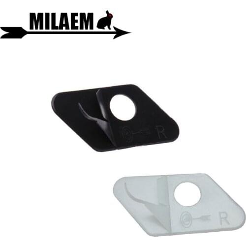 50pcs Archery Arrow Rest Support Arrow Light Plastic Right/ Left Hand Recurve Bow Outdoor Sports Shooting Accessories