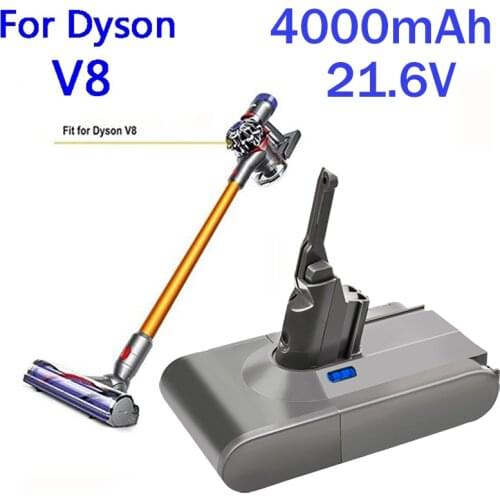 Bonacell 21.6V 4000mAh Li-ion Batteries for Dyson V8 Handheld Vacuum Cleaner for Dyson V8 Fluffy V8 Absolute L50