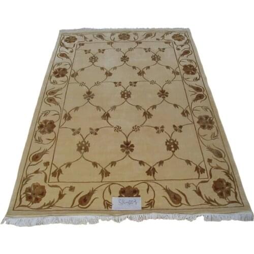 Free shipping 150Line Hand-knotted Wool Oriental Tibetan Rug handmade Tibetan carpet