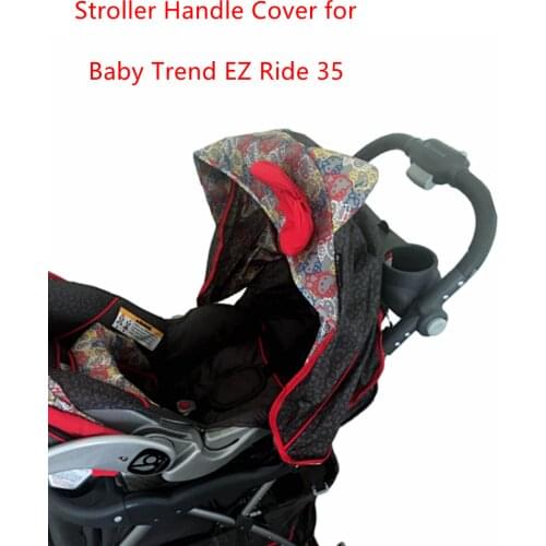 Baby Carriage Handle Cover Fit For Baby Trend EZ Ride 35 Stroller Armrest Pram Sleeve Case protective Leather Cover Accessories