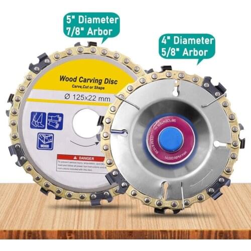 4 inch 5 inch golden angle grinder chain disc angle grinder chain disc woodworking chain disc grinder disc tooth fine saw chain