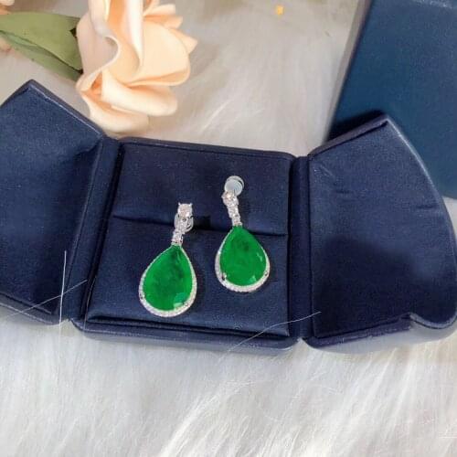 Designer Fashion 925 Sterling Silver Jewelry 3A Cubic Zirconia Party Earring