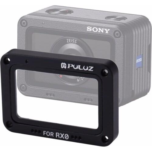 For Sony RX0 /RX0 II Aluminum Alloy Flame+Tempered Glass Lens Protector & Screws and Screwdrivers For Sony RX0 Accessories