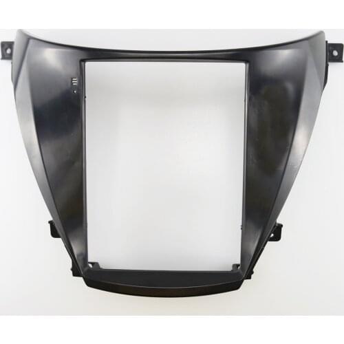 9.7 inch Car Radio Facia for HYUNDAI i35, Elantra (MD), Avante (MD) 2010-2013 Fascia Dash Kit Trim Panel Adapter Console Plate