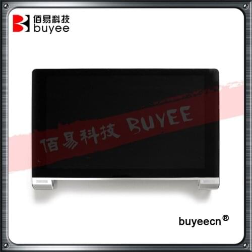Original 10.1 Inch Touch Screen Panel For Lenovo B8000 Yoga Tablet 10 60047 LCD Screen Display Assembly With Frame Replacement