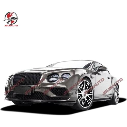 Carbon Fiber Front Lip Rear Diffuser Side Skirts V8s Style Body Kit For Bentley Continental GT 2016 2017 2018 Auto Accessories