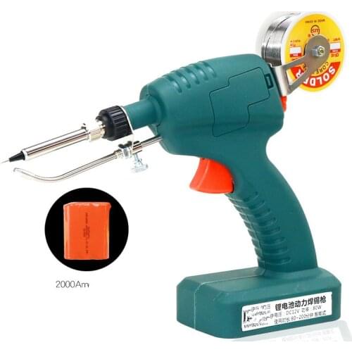 110V/220V 80W US/EU Portable Hand-held Internal Heating Soldering Iron Automatically Send Tin Gun Soldering Welding Repair Tool