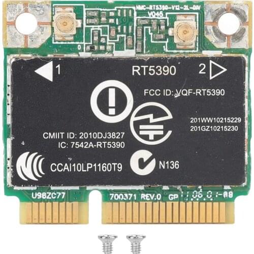 RT5390 Half Mini PCI‑E Interface 802.11B/G/N Wireless Network Card WiFi Adapter Only for HP Computer