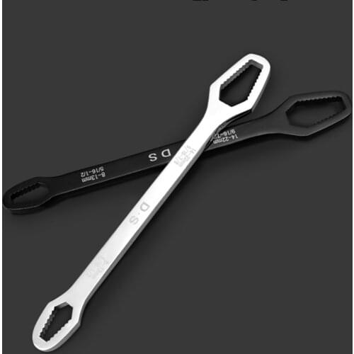 8-22mm Universal Wrench Multipurpose Hand Tool Motorcycle Tools For Auto Ratchet Whome Repair Double End Wrench Household Tools