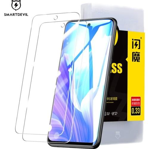 SmartDevil Tempered Glass For Huawei Y7a Screen Protector For Huawei Enjoy 20 SE Glass Protective High Definition