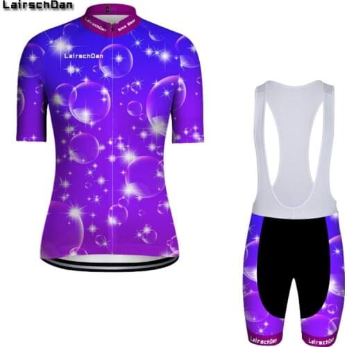 SPTGRVO LairschDan women cycling jerseys set ropa ciclismo bike clothing team bicycle outfit full zipper clothing mtb bib shorts